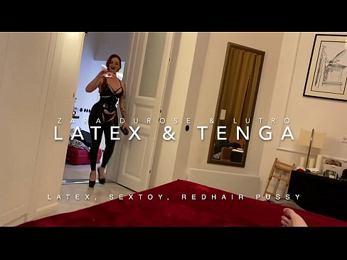 ❤️ Redheaded stepsister in latex costume yakasvirwa na stepbrother ❤❌ ❌❤